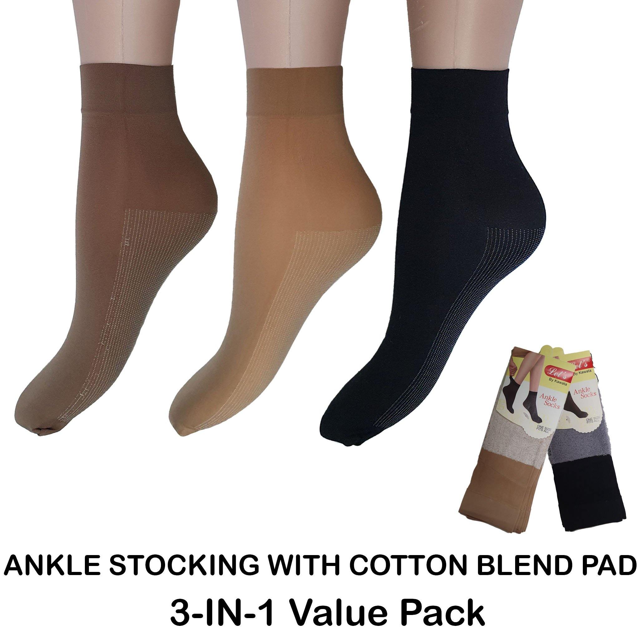 Cotton Blend Hosiery & Socks for Women for sale