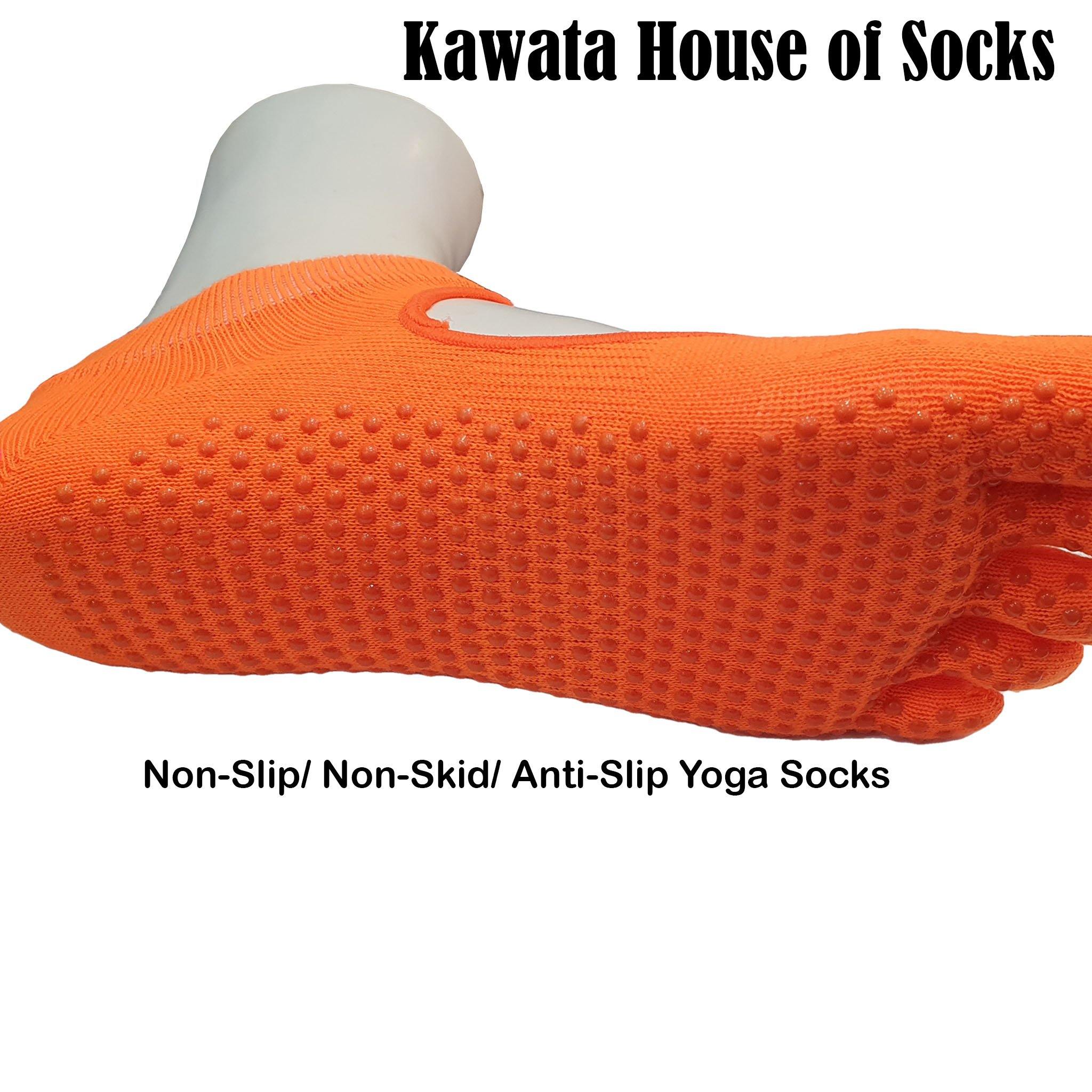 Women Clourful Yoga and Gym Non-Slip Massage Full Grip 5- Toe Socks, 3 Pair  at Rs 129/piece, Anti Slip Socks in Jaipur