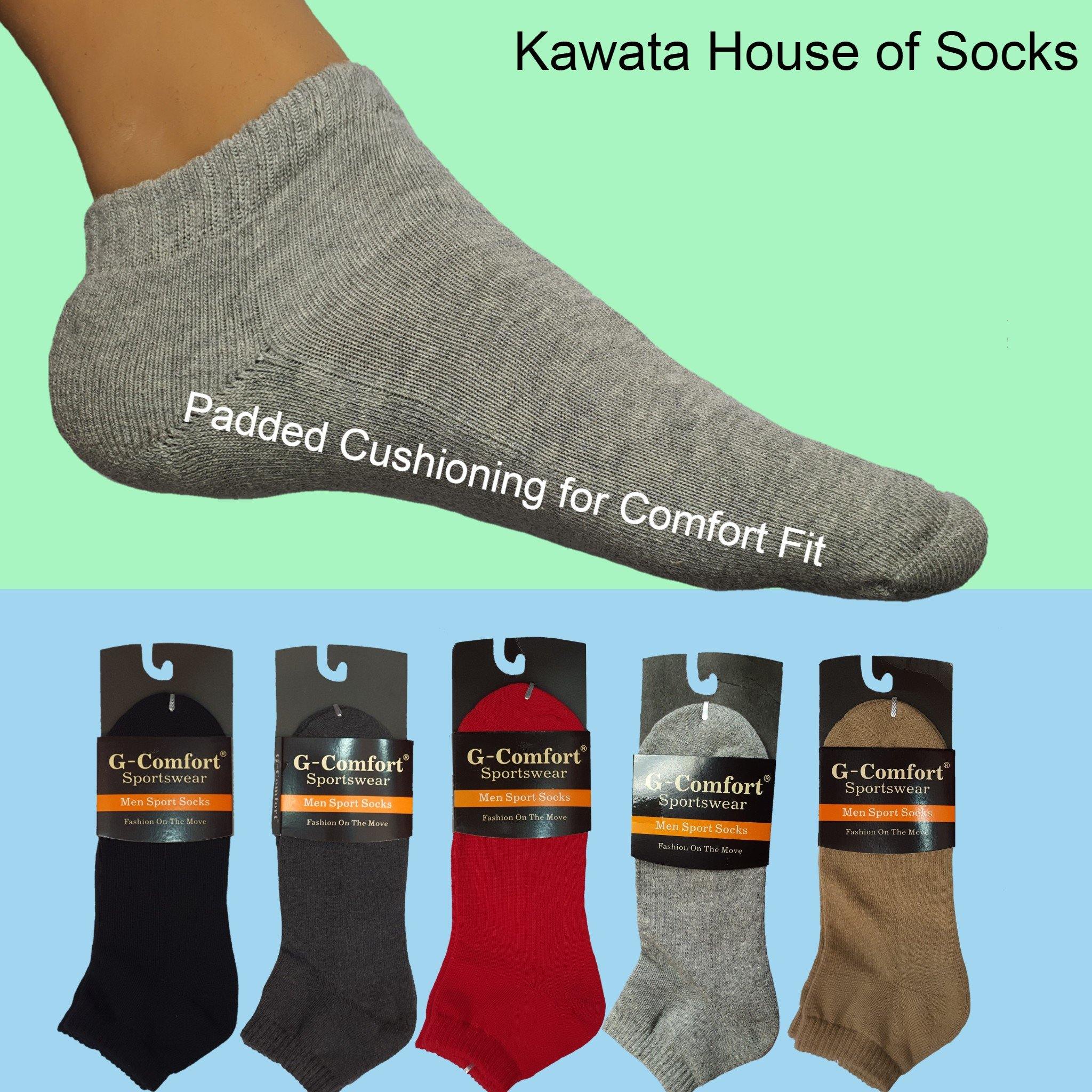 Anti-Slip Ankle Socks (Non-Padded) – Kawata House of Socks