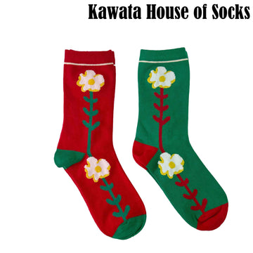 Flora Christmas Socks