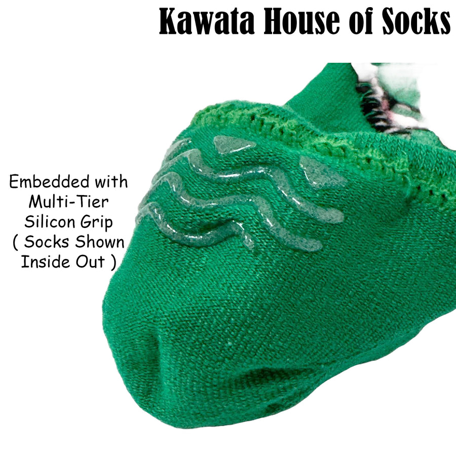 Low Cut Ankle Socks - Monkey Christmas Socks