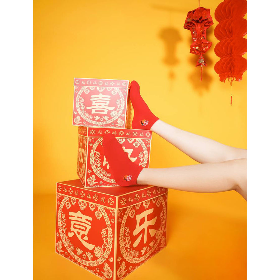 CNY Ankle 大吉 Great Luck Socks