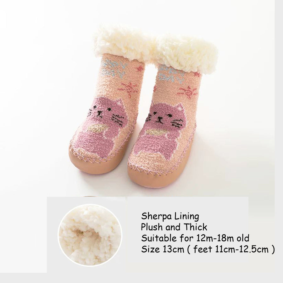 Thermal Sherpa Winter Plush Socks