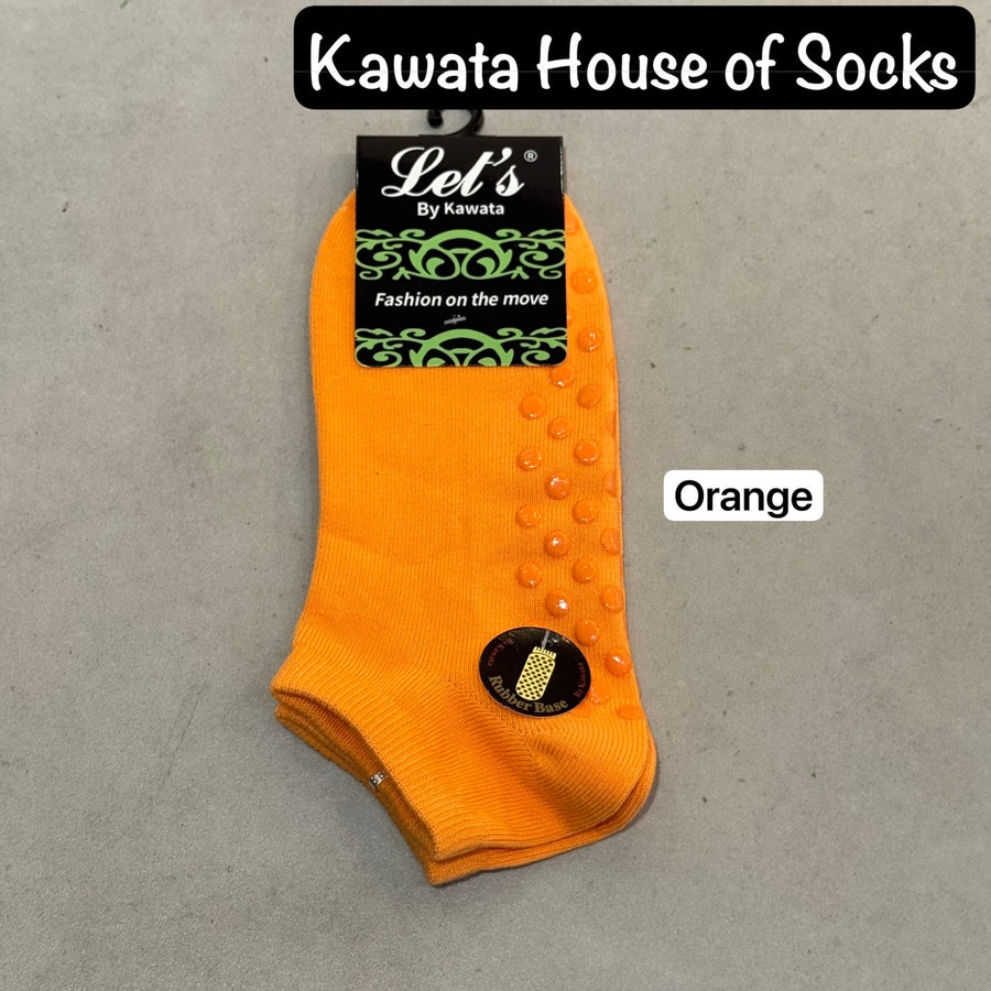 [Kawata] Anti-Slip Ankle Socks for Women (Non-Padded)