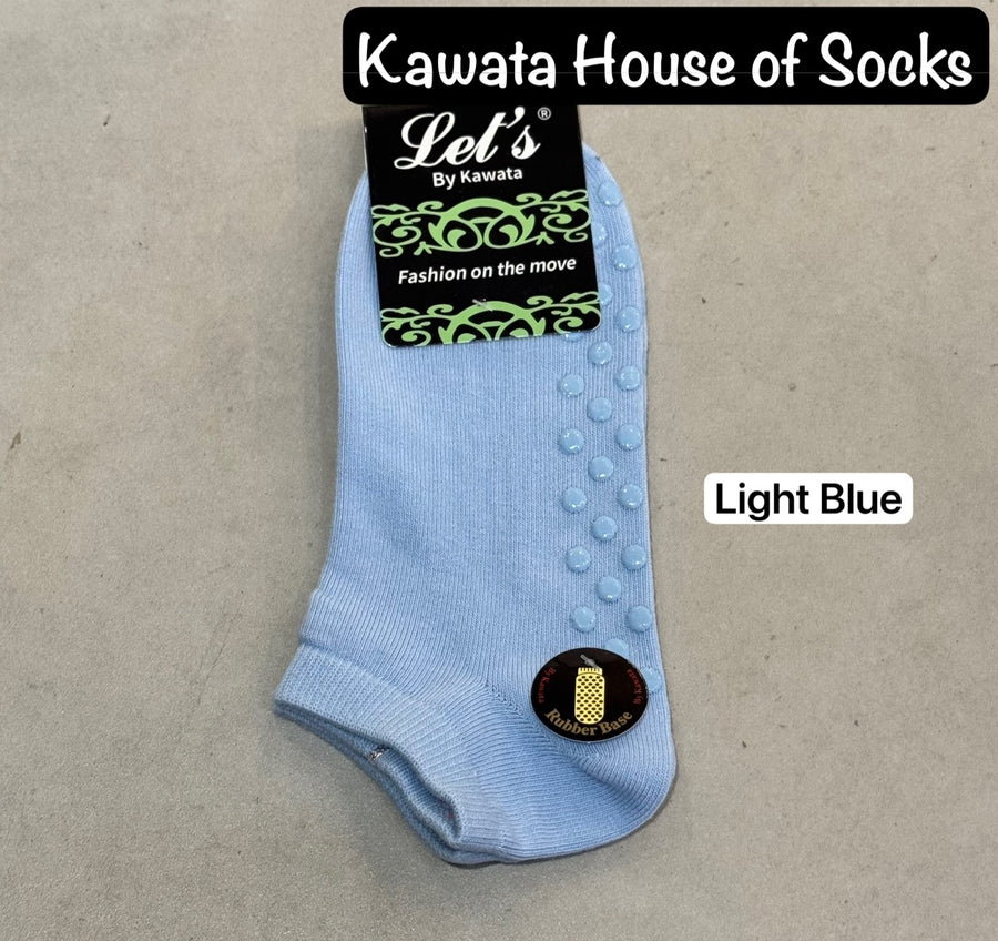 [Kawata] Anti-Slip Ankle Socks for Women (Non-Padded)