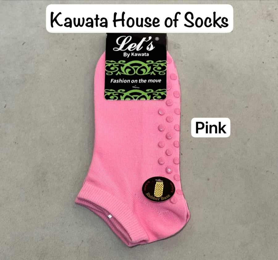 [Kawata] Anti-Slip Ankle Socks for Women (Non-Padded)