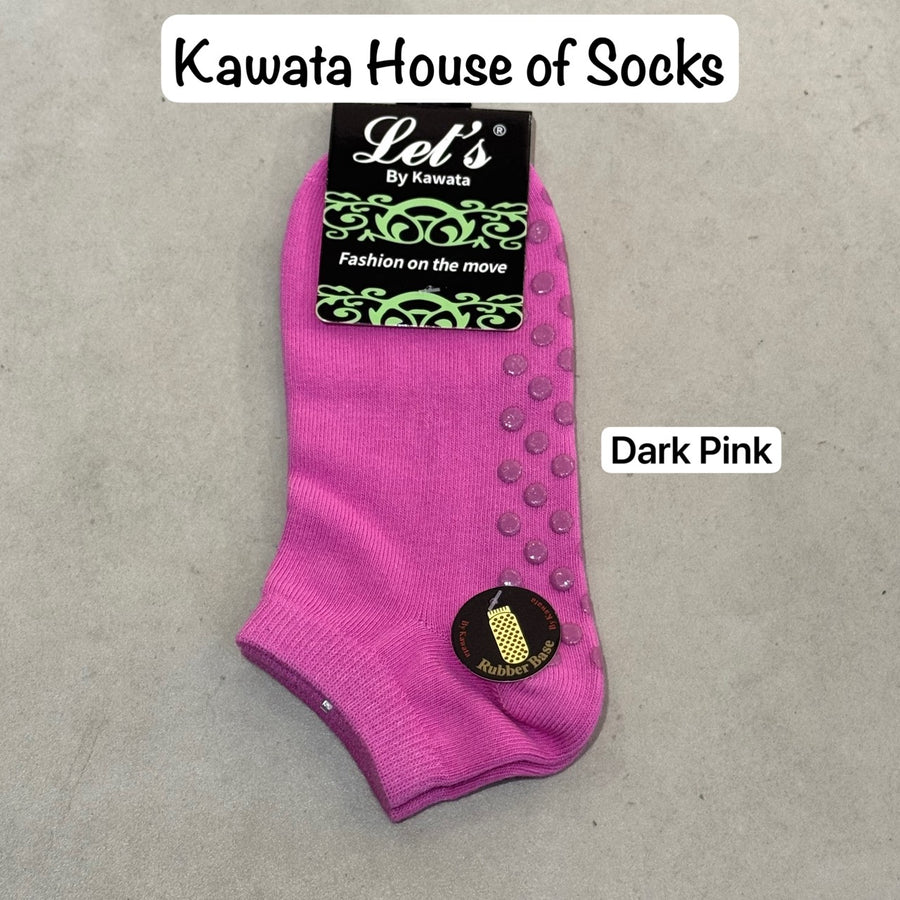 [Kawata] Anti-Slip Ankle Socks for Women (Non-Padded)