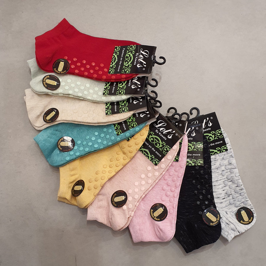 Anti-Slip Ankle Socks (Non-Padded) – Kawata House of Socks