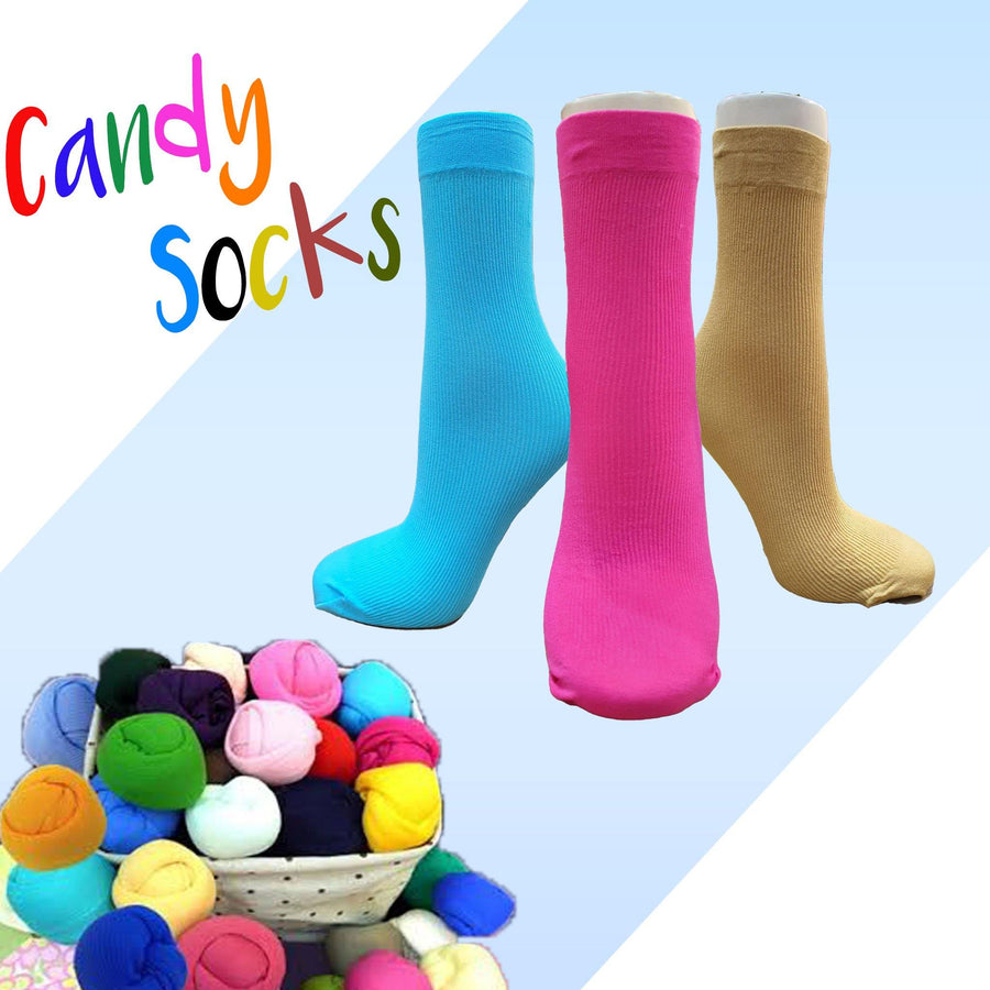 Kids 3-Pack Candy Socks Gift Set Size 7-9 Years – FAO, 55% OFF